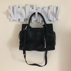 Vince Camuto black leather purse